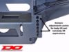 Picture of DEMELLO 4RUNNER FLAT TOP BUMPER 03-09