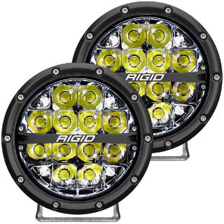 Picture of 360-SERIES 6" LED OE OFF-ROAD FOG LIGHT SPOT BEAM WHITE BACKLIGHT|PAIR